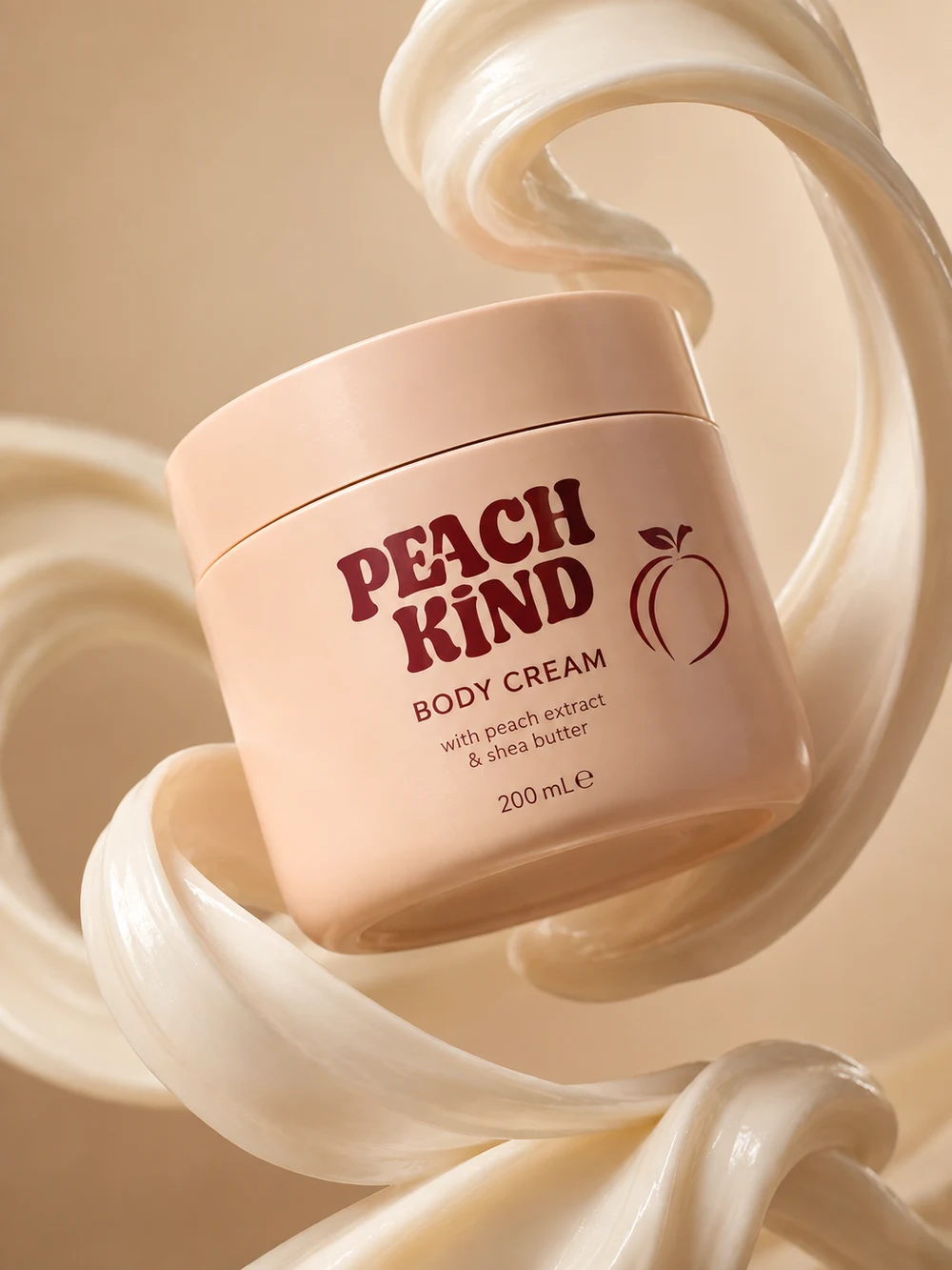 Sculptural cream